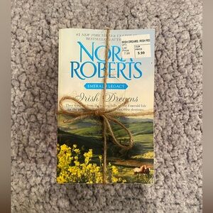 4- Nora Roberts paper backs  used